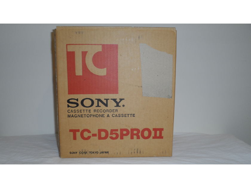 Sony TC-D5 Pro II Cassette Recorder