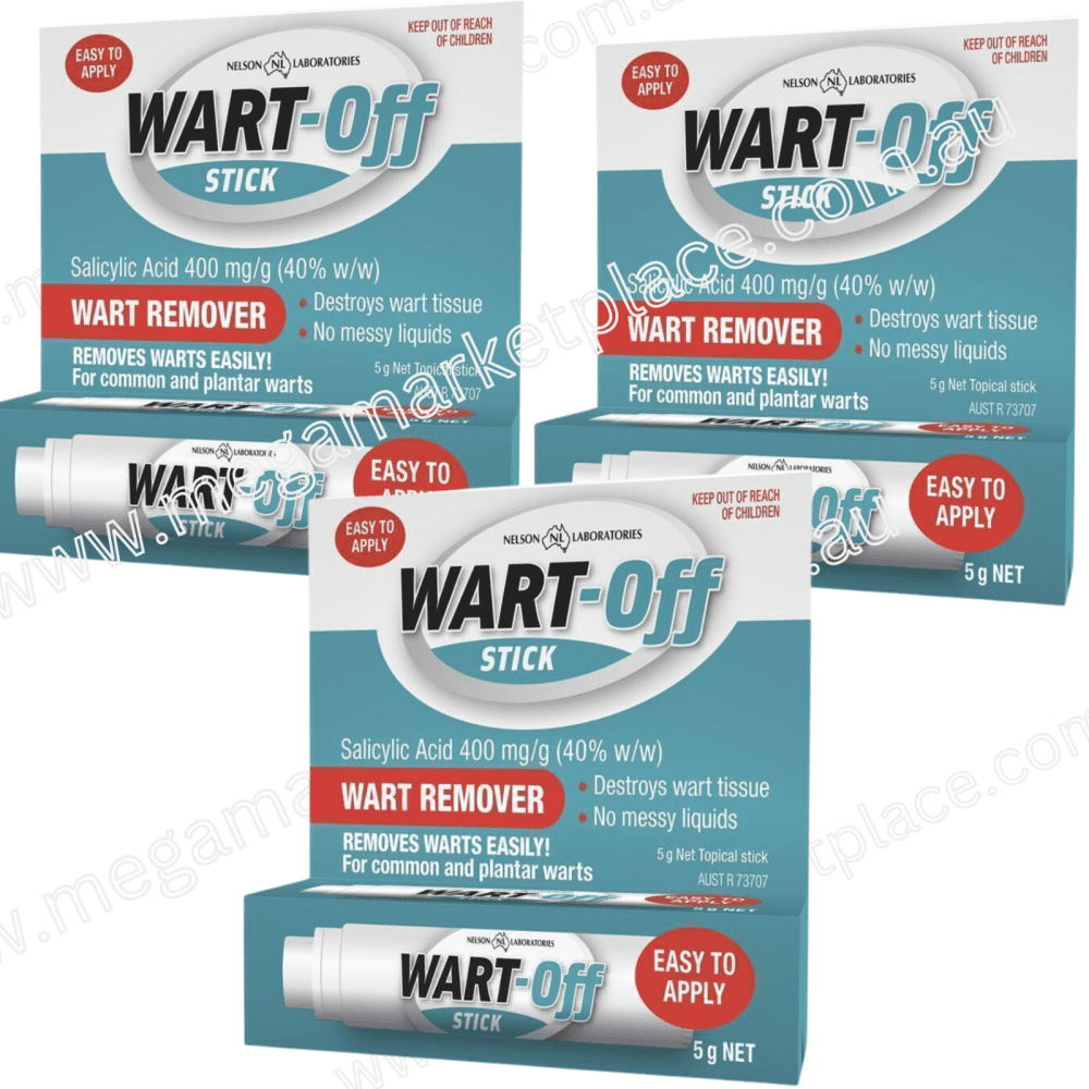 Lot of 3| Wart Off Stick 5g