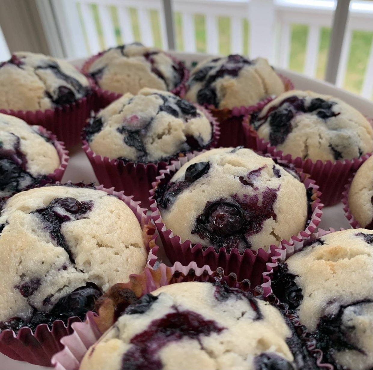 Vegan Blueberry Muffins – Origine