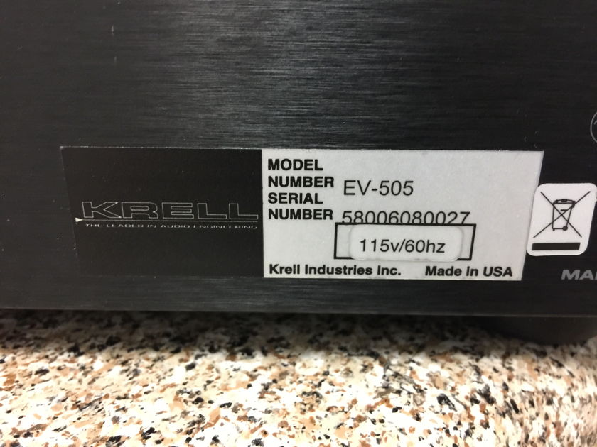 Krell Evolution 505 Reference SACD/CD Player - SWEET!