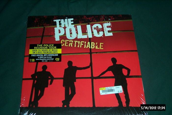 The police - Sealed 3 Lp Vinyl certifiable