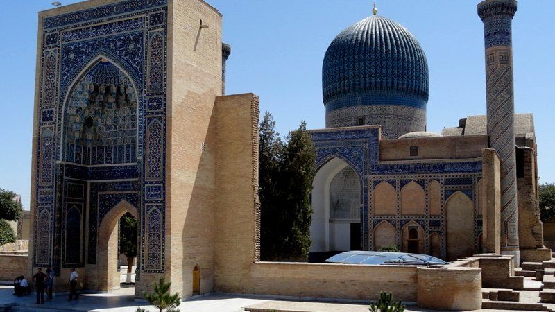 Guri Amir Mausoleum, Samarkand, Uzbekistan 