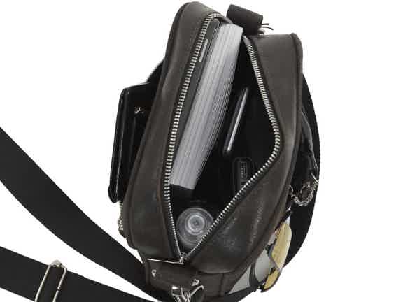 Schultertasche Umhängetasche Leder Messenger Cirello