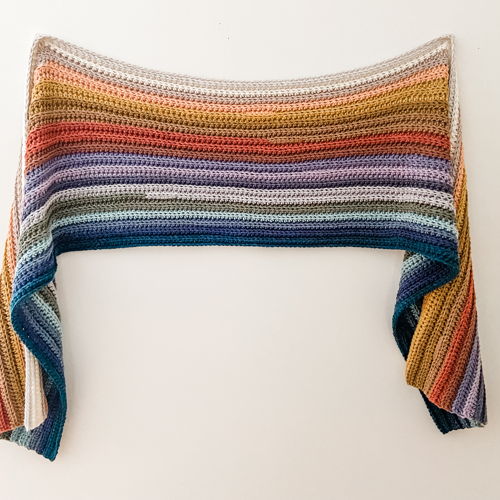 White River Scarf Crochet Pattern