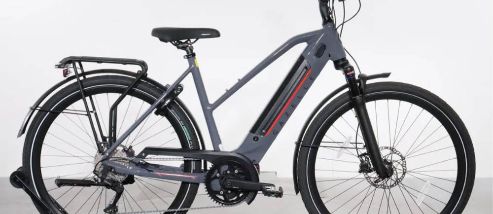 a Gazelle Ultimate T10+ electric city bike