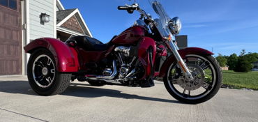 2020 HARLEY-DAVIDSON FREEWHEELER motorcycle for rent near Slinger, WI