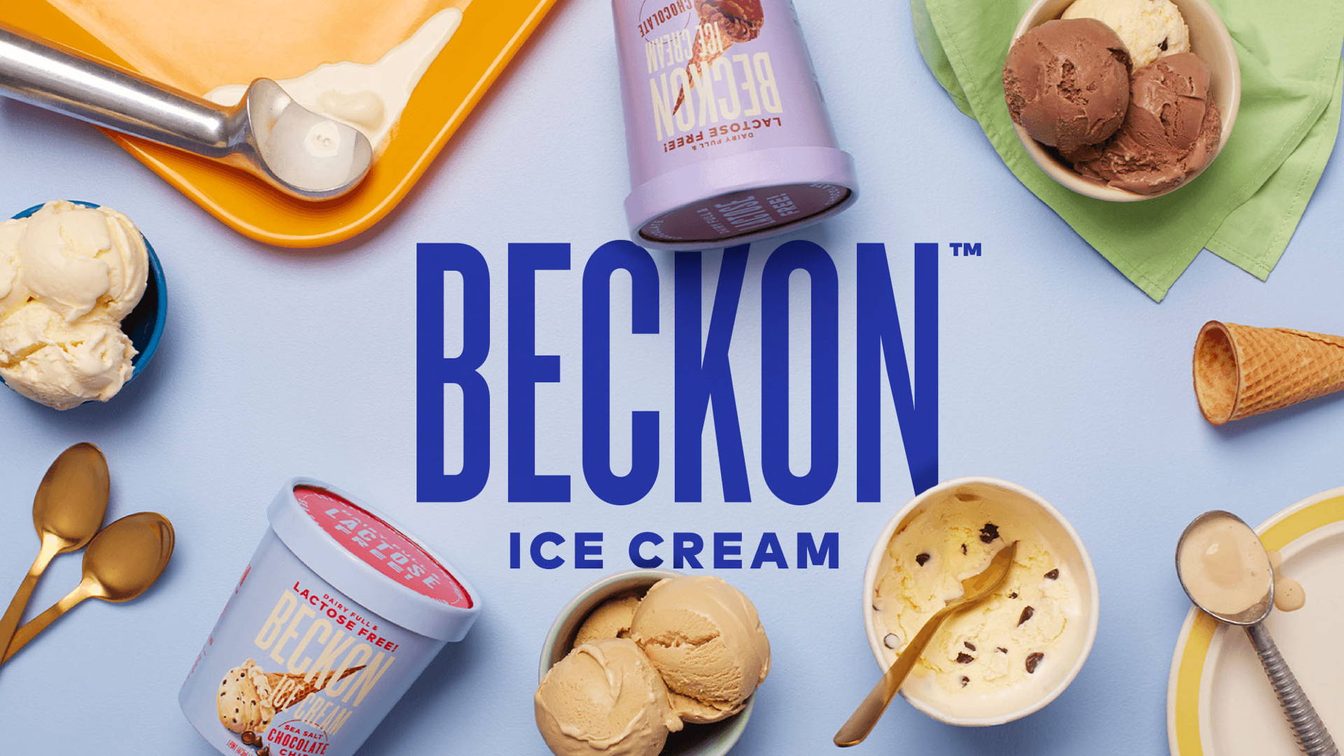 Featured image for Beckon Ice Cream Redesign Proves Lactose-Free Can Be For All