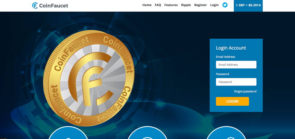 coin faucet cryptocurrency faucet