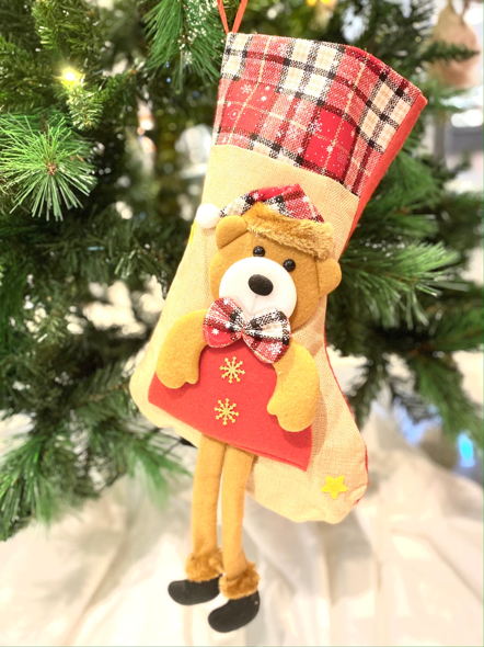 Teddy or Santa Stocking