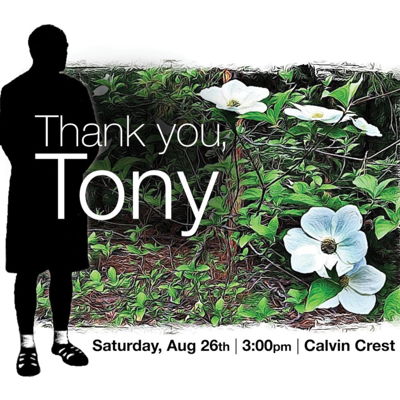 A Celebration of Tony's 25 Years of Ministry