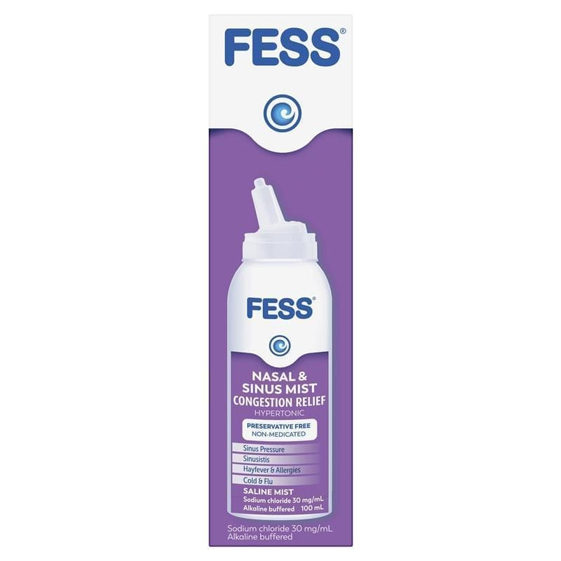 Fess Nasal & Sinus Saline Mist 100ml - Image 3