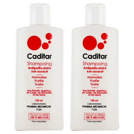 Caditar - Anti-Schuppen-Shampoo - 2er Pack