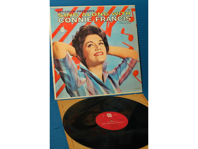 CONNIE FRANCIS   - "Sing Along With Connie Francis" -  Mati-Mor 1961 very rare!