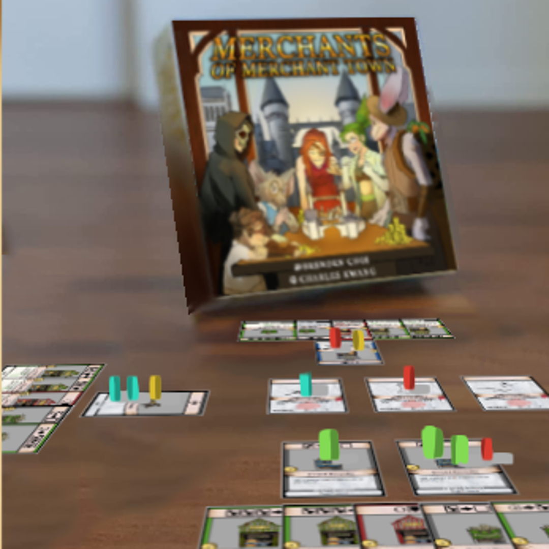 Image of Merchants of Merchant Town - Boardgame