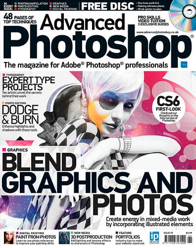 Advanced Photoshop 2013 год, март, 107 номер