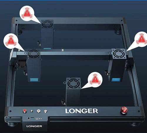 LONGER Laser B1 XY-axis Limit Switches - GearBerry