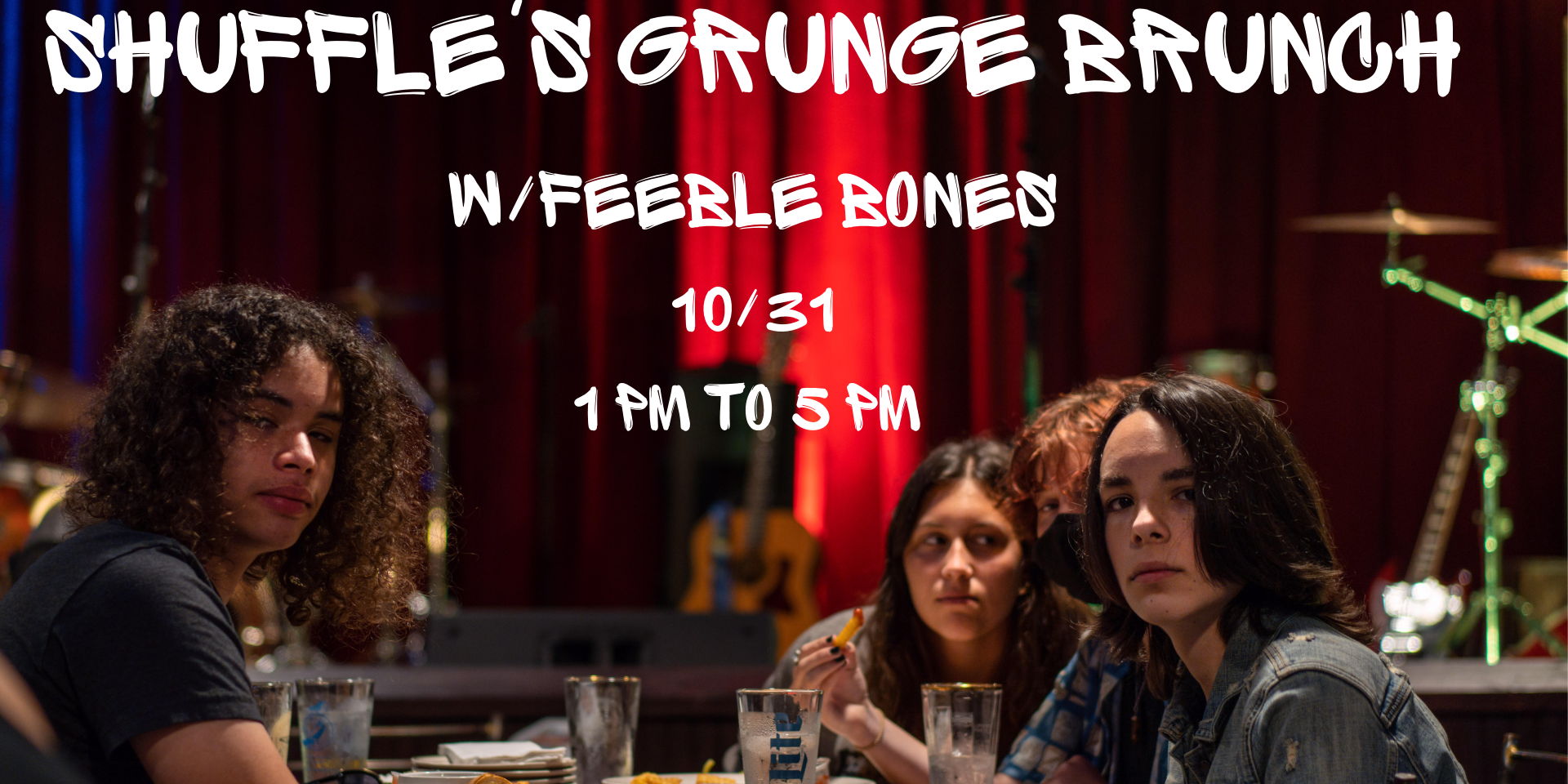 Shuffle's Halloween Grunge Brunch promotional image