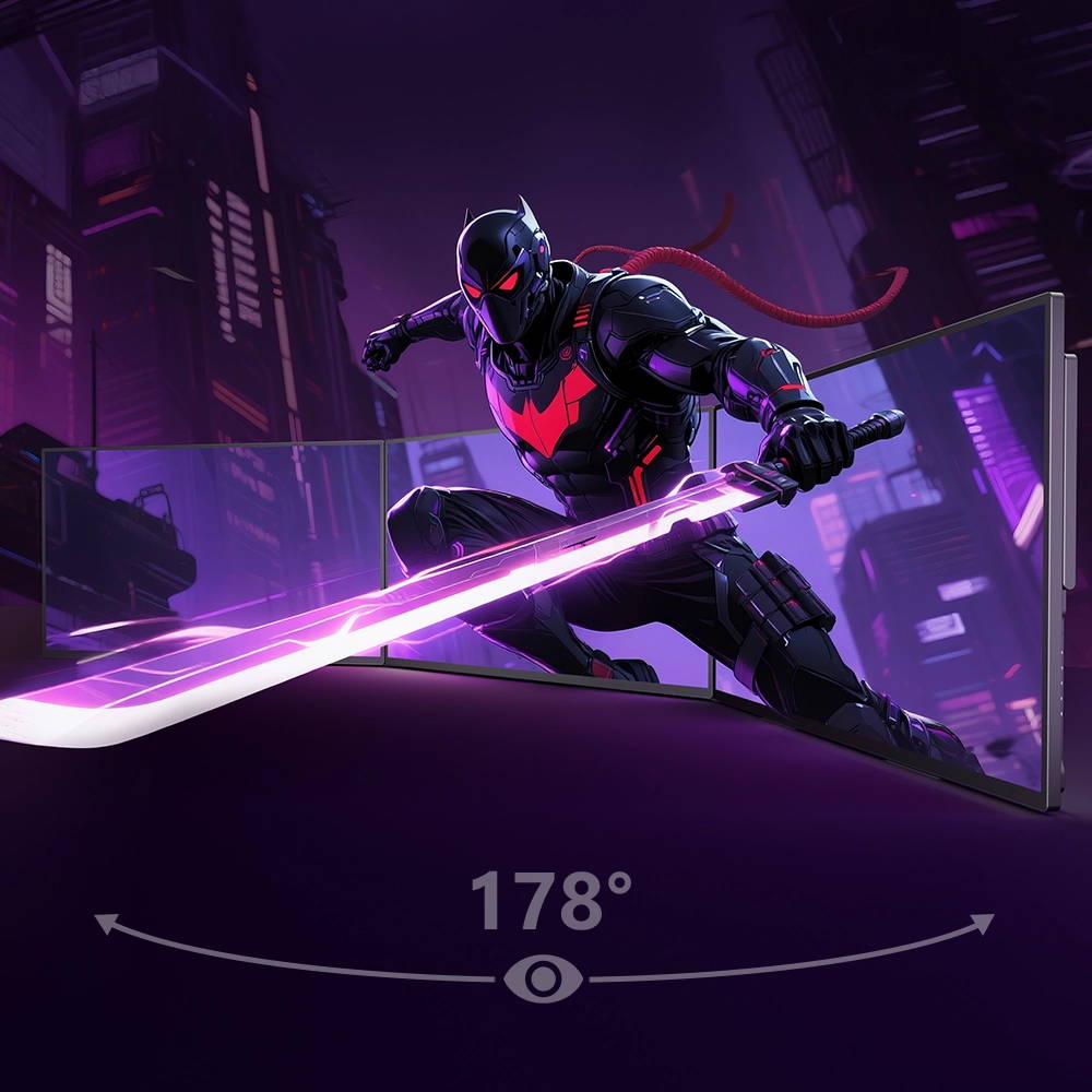 UColor 19 Apex - 19 Inch 4K UHD Monitor QLED 144Hz Computer Display with HDR