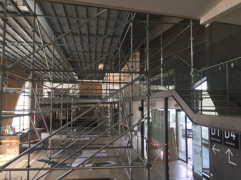 Chantier échafaudage EVEREST — Courtadon Ens 1