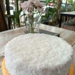 Round Ondeh Cake