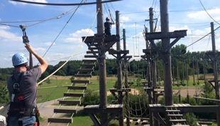 querfeldein hochseilgarten klettern und natur