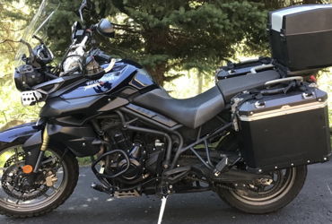 2012 TRIUMPH TIGER 800 ABS motorcycle for rent near RAPID CITY, SD