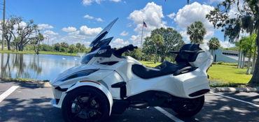 2019 CAN-AM SPYDER RT LIMITED motorcycle for rent near Punta Gorda, FL