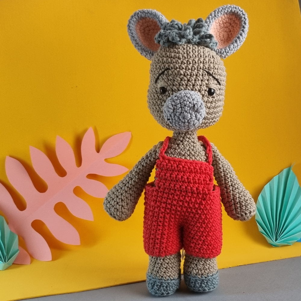 James Donkey amigurumi pattern