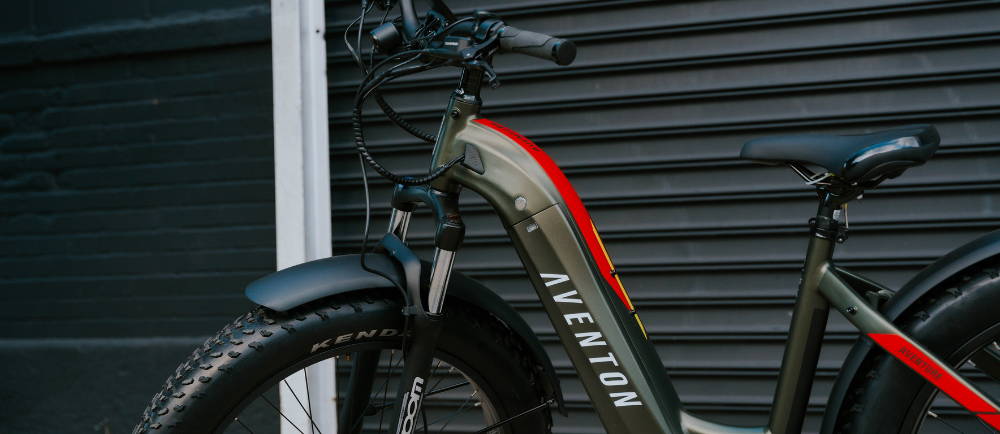 an aventon aventure fat tire electric bike