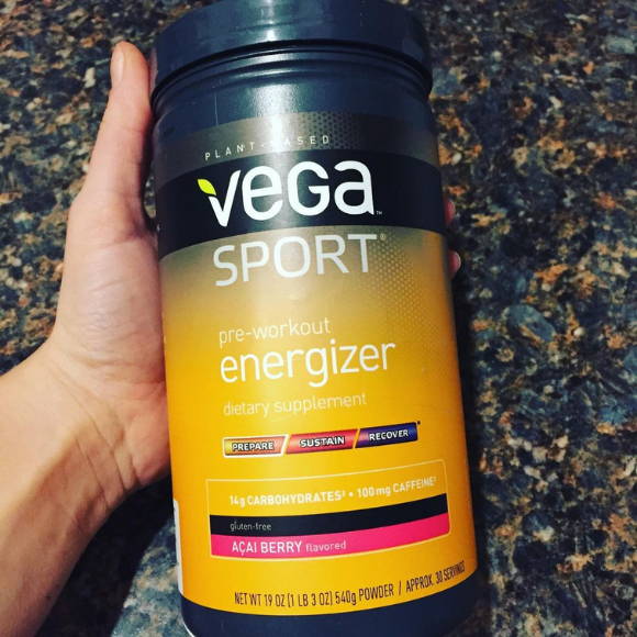 customer shows Vega Sport Sugar Free Energizer