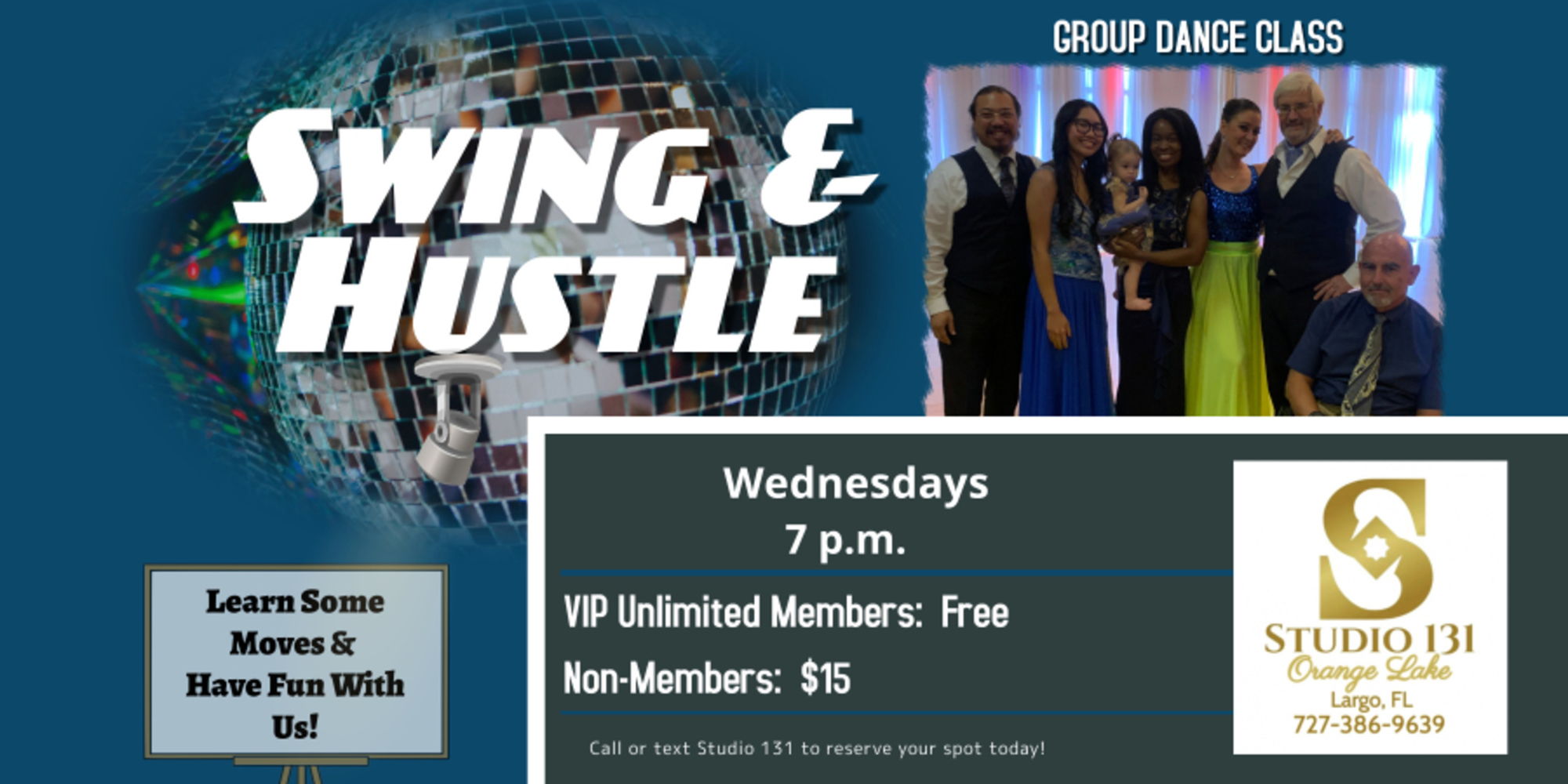 Swing and Hustle Group Class promotional image