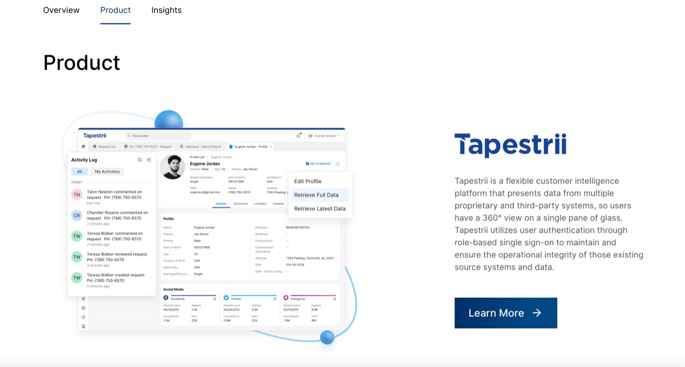 Aperia product / service