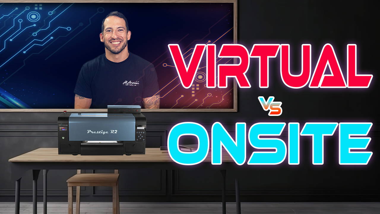 virtual vs onsite training all american print supply co