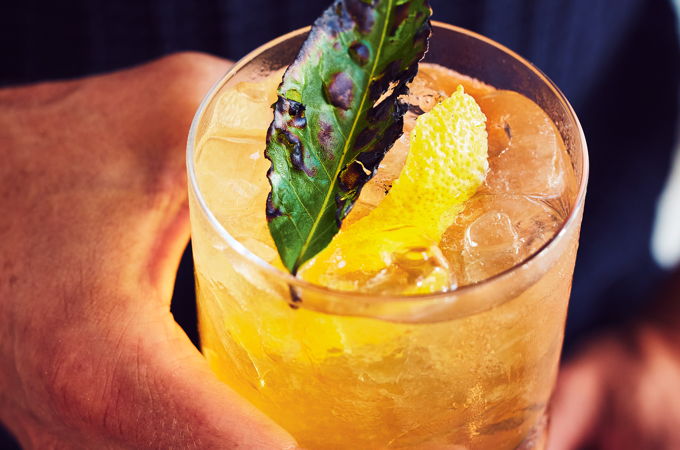 Vermouth and Maple Whisky Sour