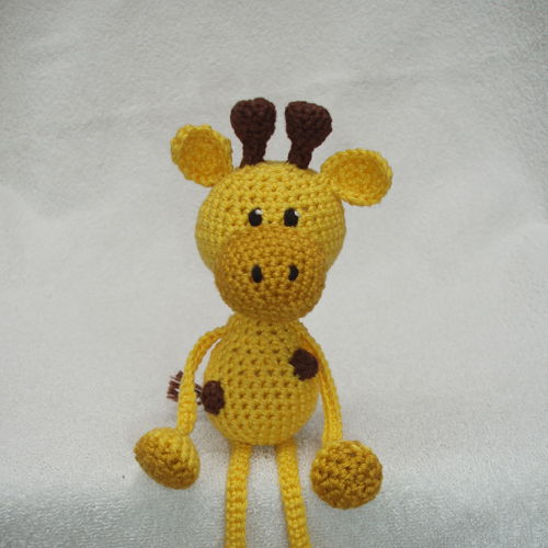 Dangle cuddly toy giraffe