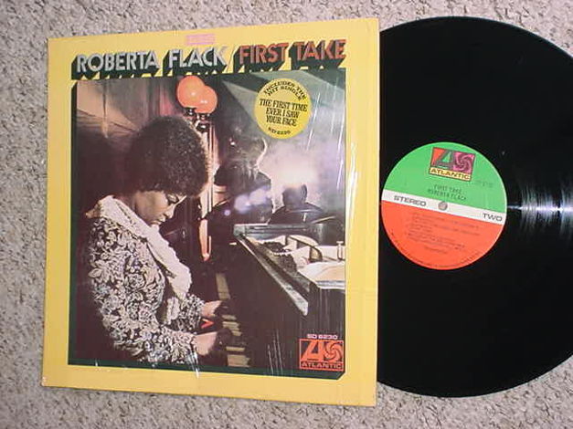 Roberta Flack first take - lp record partially in shrin...