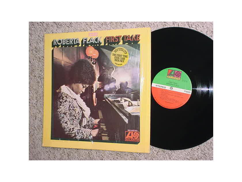 Roberta Flack first take - lp record partially in shrink Atlantic  sd 8230