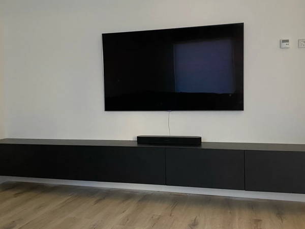 TV-meubels op maat, klantproject Houtenmeubelshop