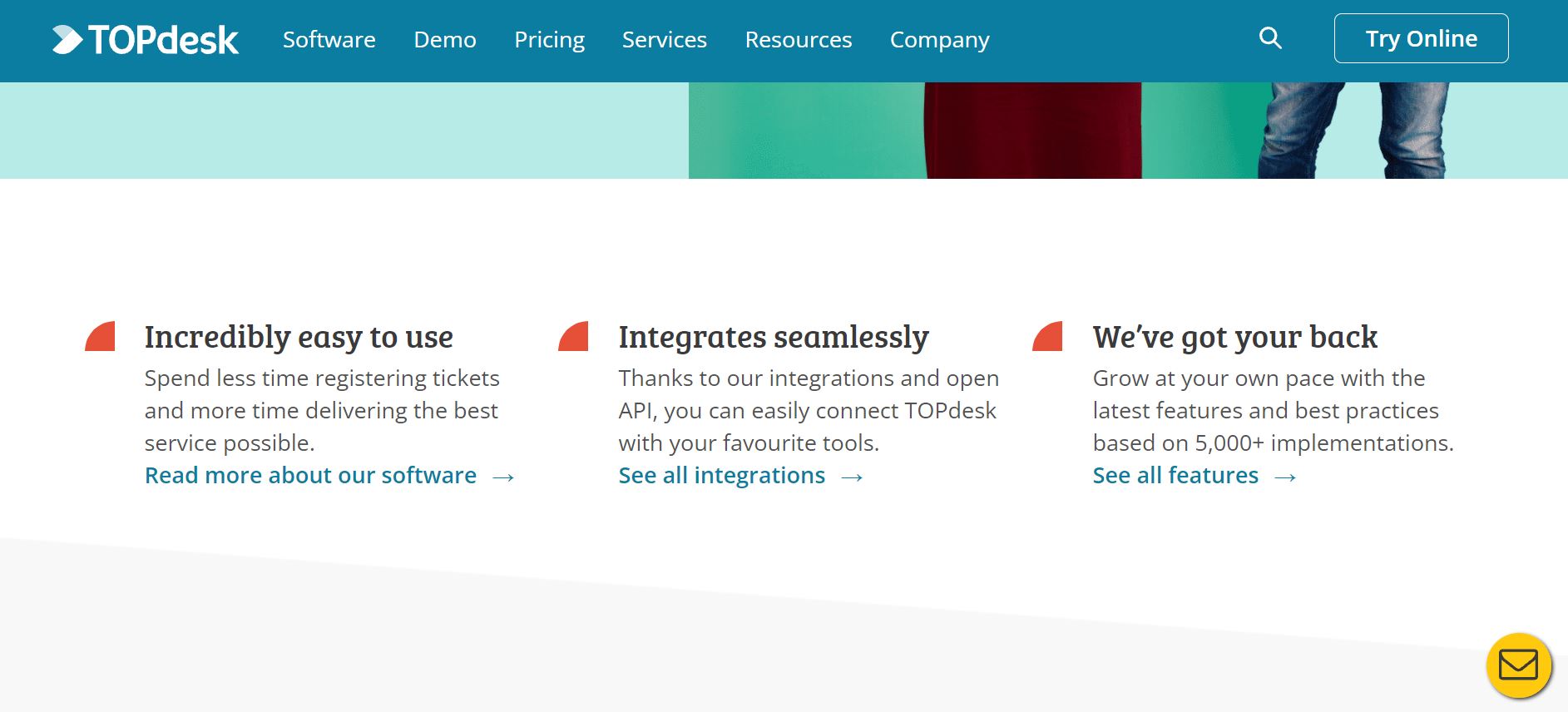 topdesk product / service