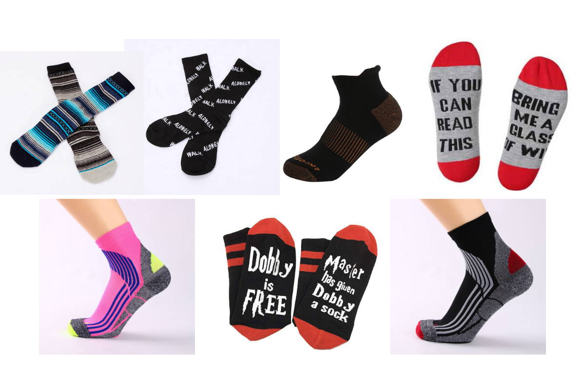 Customized Printed Socks - Personalize Promotional Socks | AristoTIES ...