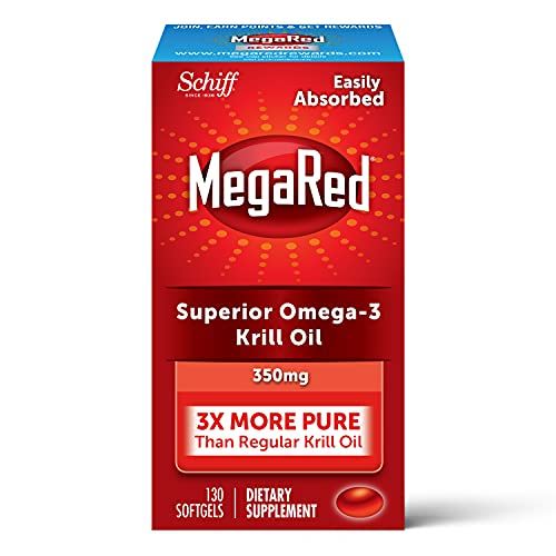 Sports Research (500mg) Antarctic Krill Oil vs MegaRed (350mg) Omega3 Krill Oil Slant