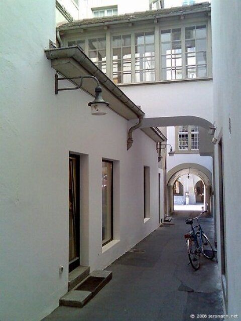 Passage et vélo Berne en Suisse - juin 2006