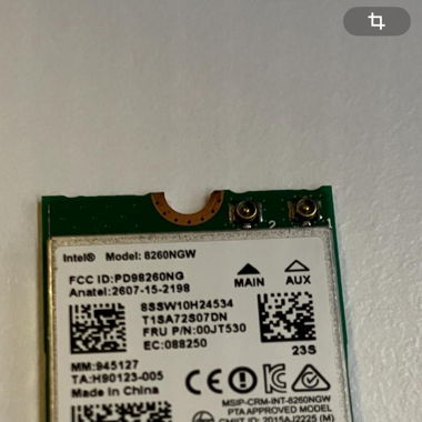 Lenovo Laptop WLAN-Karte - Modell 8SSW10H24534