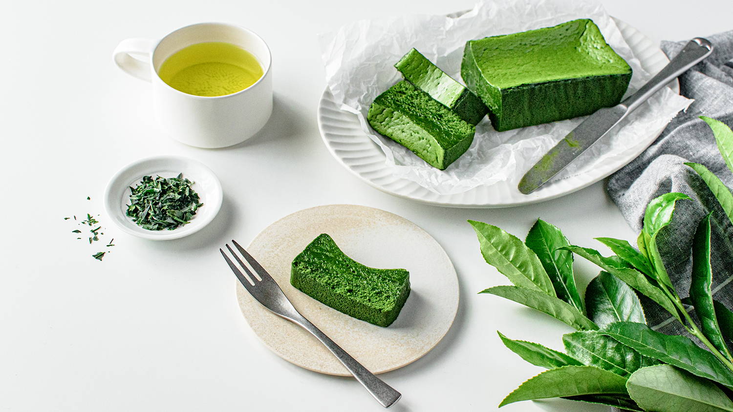 抹茶テリーヌ確認ページ フリーカットケーキ 抹茶テリーヌ（宇治抹茶使用）