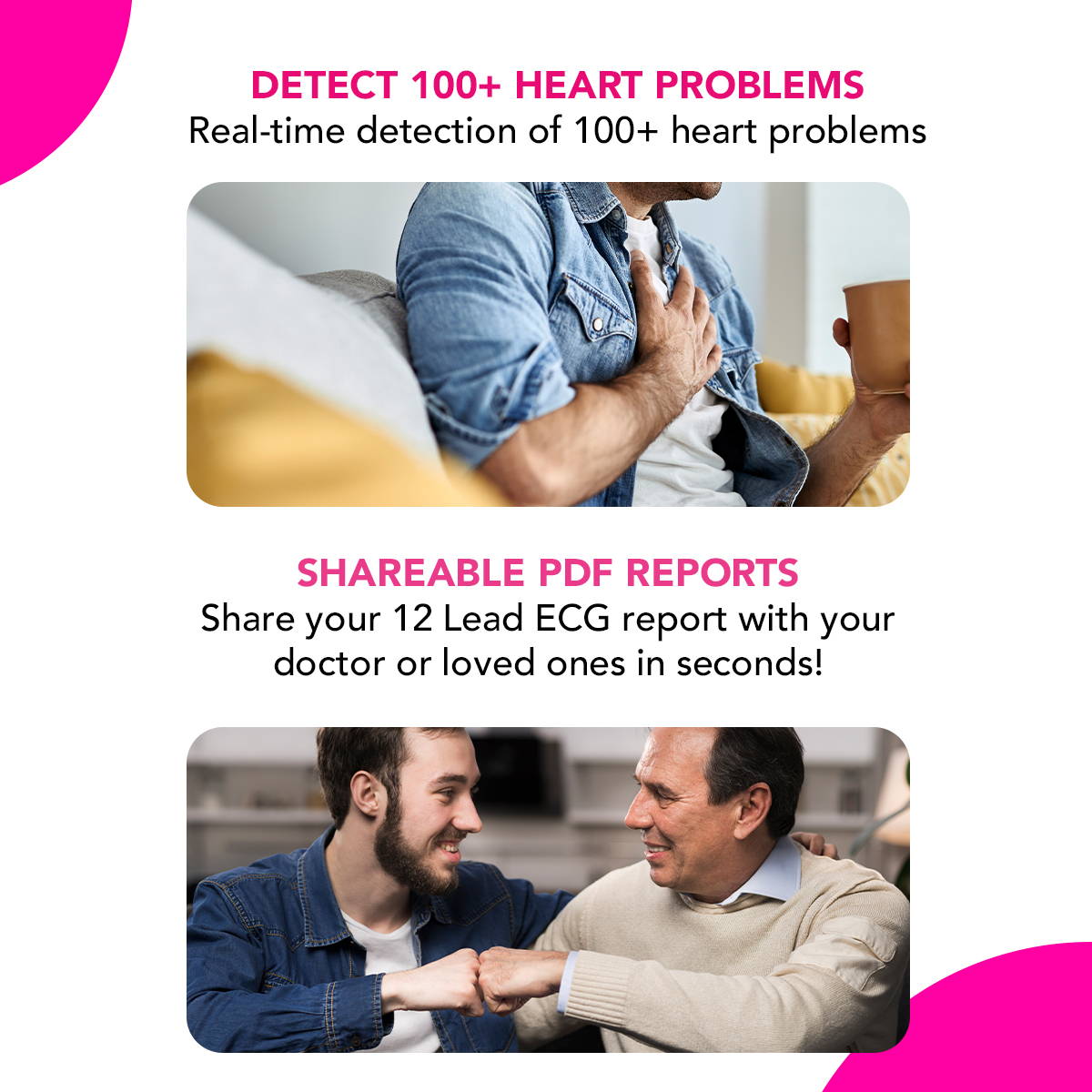 Detect heart problems with Agatsa ecg device
