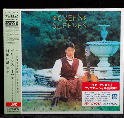 Kaori Muraji - Green Sleeves XRCD - Sealed JVC