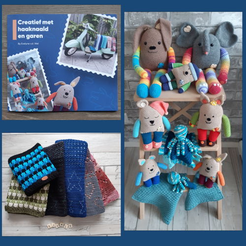 Hand towel and dishcloth "Made with Love"