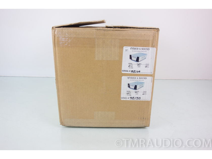 Wyred 4 Sound  SX-500 mk ii Amplifier;  Mono Pair in Factory Box (Edit: not mk ii)