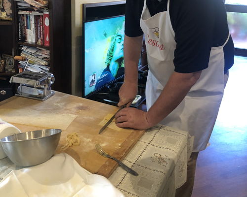 Corsi di cucina Tivoli: Lezione di cucina sulla pasta fresca a Tivoli!