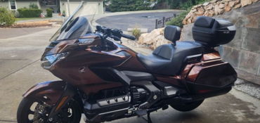 2018 HONDA GOLD WING motorcycle for rent near Mountain View, CA